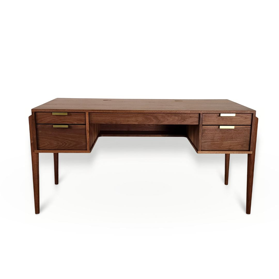 Apollo Solid Wood Executive Desk - Handcrafted in Columbus, Ohio